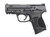 Smith  Wesson 12482 MP M2.0 SubCompact Striker Fire 9mm Luger 3.60 Barrel 121 Black Polymer Frame With Picatinny Acc. Rail Black Armornite Stainless Steel Slide  Manual Safety