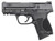 Smith  Wesson 12481 MP M2.0 SubCompact Striker Fire 9mm Luger 3.60 Barrel 121 Black Polymer Frame With Picatinny Acc. Rail Black Armornite Stainless Steel Slide  No Manual Safety