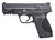 Smith  Wesson LE 12098 MP 40 M2.0 Compact 40 Smith  Wesson SW Double 4 NTS 131 Black Interchangeable Backstrap Grip Black Polymer Frame Black Armornite Stainless Steel Slide