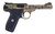 Smith  Wesson 10297 SW Victory 22 LR Stainless Steel 5.50 Barrel  Slide Kryptek Highlander Camo Finish Polymer Grip Picatinny Rail Included Manual Safety