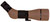 Sig Sauer  SOO82001 OSCAR8  Flat Dark Earth Rubber Armor 27-55x 80mm Angled Body