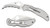 Spyderco C08S Harpy VG10 SS 2.75 Folding - Hawkbill Point Serrated