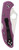 Spyderco CLLFPPR Delica 4 VG10 SS Lightweight 2.88 Folding - Drop Point Plain
