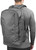 SO G Surrept 36 CS travel backpack in charcoal gray, back view