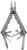 S.O.G SOGPA1001C PowerAccess 5Cr15MoV SS 5.90" - Silver