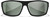 Wiley-X Peak Grey Silver Safety Glasses Black Frame
