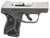 Ruger 22LR 2" Barrel, Silver Cerakote, Black Textured Polymer Grip Pistol - 10Rd