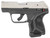 Ruger 22LR 2" Barrel, Silver Cerakote, Black Textured Polymer Grip Pistol - 10Rd