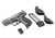 Ruger American 9mm 3" Barrel, Gray Cerakote, Black Wraparound Ergonomic Grip Pistol - 17Rd
