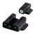 TRUGLO TRITIUM PRO S+W BODYGRD SIGHT SET WHT