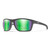 Wiley X Kingpin Sunglasses ACKNG07 Matte Graphite | Captivate Polarized Green Mirror Lens