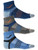 Saucony Inferno Merino Wool Quarter Socks 3 Pack, Blue, L
