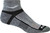 Saucony Inferno Quarter Socks 3 Pack, Black White Marl, L