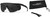 Wiley X Saber Advanced Interchange Men's Matte Black Shield Sunglasses - 302