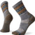 Smartwool Hike Light Spiked Stripe Crew Socks, Military Olive - Size Large