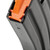 DURAMAG Stainless Steel 30rd AR-15, Mag 5.56 NATO/.223/300 BLK, Black with Orange Follower