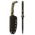 Toor Knives Apnea Fixed Blade Mid-Length Tactical knife, Spitfire Green