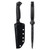 Toor Knives Krypteia T Fixed Blade Knife, SoCom Black