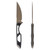 Toor Knives Willow Fixed Blade Knife - Canyon Drab