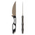 Toor Knives Willow Fixed Blade Knife - Canyon Drab