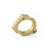 Toor Knives Keychain Ring Thumper - Brass