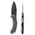 Toor Knives XT1 Charlie Folding Knife, Stealth