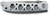 Smith & Wesson Extreme Ops Folder Fine Edge Tactical Knife Blade, Silver