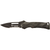 Smith & Wesson Black Ops Serrated Re-Curve Folding Knife Blade, Black