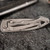 Smith & Wesson Tactical Frame Lock Drop Point Folding Knife Blade, Gray