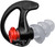 SureFire EP4 Sonic Defenders Plus Triple Flanged Earplugs, Black, Medium