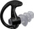 SureFire EP-5 Sonic Defenders Max Triple Flanged Earplugs, Black, Medium