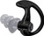 SureFire EP-5 Sonic Defenders Max Triple Flanged Earplugs, Black, Medium