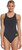 MP Michael Phelps Solid Thin Strap Swimsuit, Black, Size - 22