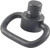 Blackhawk Heavy Duty Push Button Sling Swivel, Black