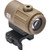 EOTECH G43 Micro 3x Magnifier with Quick Detach Switch to Side Mount – Tan
