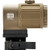 EOTECH G43 Micro 3x Magnifier with Quick Detach Switch to Side Mount – Tan
