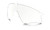 Oakley M-Frame ALPHA Replacement Ballistic Sunglass Lens, Clear, 58 mm