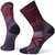 Smartwool Men's Hike Light Cushion Pattern Crew Socks, Medium, Bordeaux