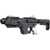 Recover Tactical P-IX+Basic PG9 Metal Front Guard Stock, Black