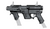 Recover Tactical P-IX+MG PG9 SR20 Metal Front Guard, Black