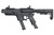 Recover Tactical P-IX+MG PG9 SR20 Metal Front Guard Folding Stock, Black
