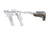 Revover Tactical SBX AR Compact Buttstock with Chick Riser for P-IX, Tan