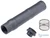 Gemtech Lunar-9 9mm/300 Blackout Suppressor 1/2x28 TPI, 1.4" Diameter, Black