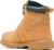 Wolverine Men's 6" Floorhand Waterproof Steel Toe Work Boots, Wheat, 9.5M
