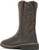 Wolverine Men's 10" Rancher Wellington Square Work Boot, Dark Brown, 11M