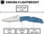 Spyderco Endura 4 Lightweight Signature Knife W/ 3.80" Steel Blade, Blue