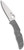 Spyderco Endura 4 Lightweight Knife W/ 3.75" Satin Blade, FRN Gray