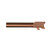 Ballistic Advantage 9mm Glock 17 Gen 5 PVD Copper Non-Threaded Non-fluted Barrel