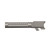 Ballistic Advantage 9mm Glock 19 Gen 3-5 PVD SS (Light Gray) Non-Threaded Bomber Fluting Barrel