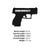 Taurus TX 9 Full-Size 9mm (OR) 13rd Pistol, Modular Grip